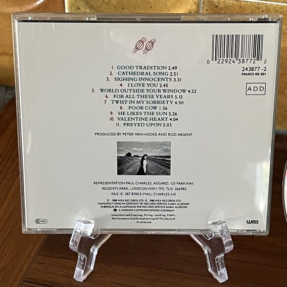 Tanita Tikaram Ancient Heart CD 1988 WEA Records UK - Picture 4 of 8